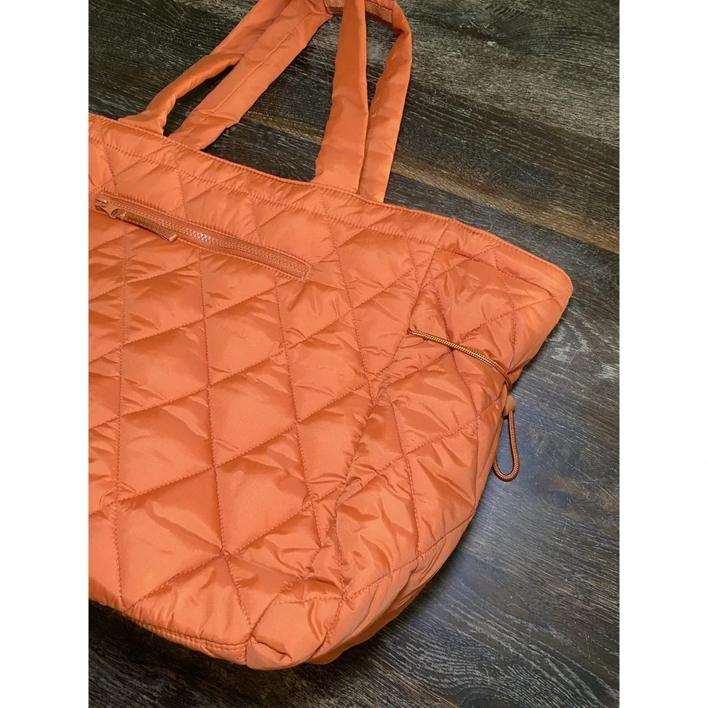 Vera Bradley Women's Featherweight Original Tote Potter's Clay Orange Laptop Bag